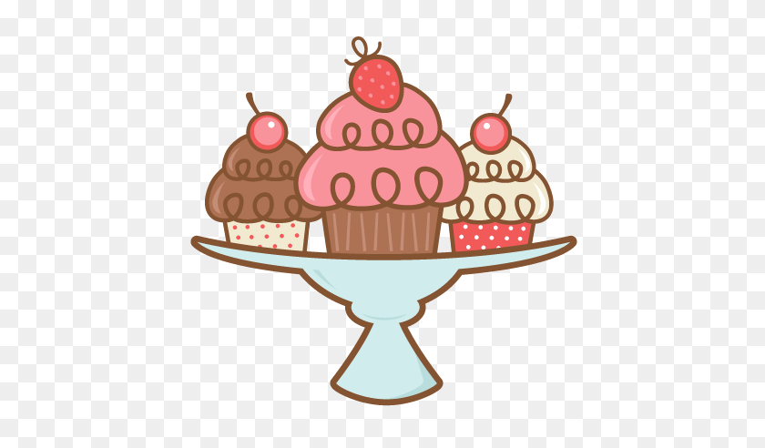 432x432 Bandeja De Cupcake Para Cortar Para Scrapbooking Cupcake Cut - Cupcake Clipart Free