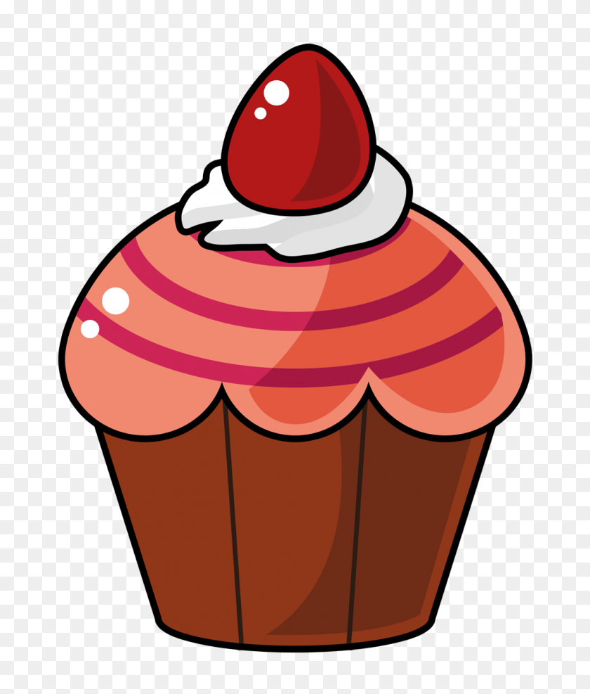 1009x1200 Cupcakes Clip Art - Animated Birthday Clipart