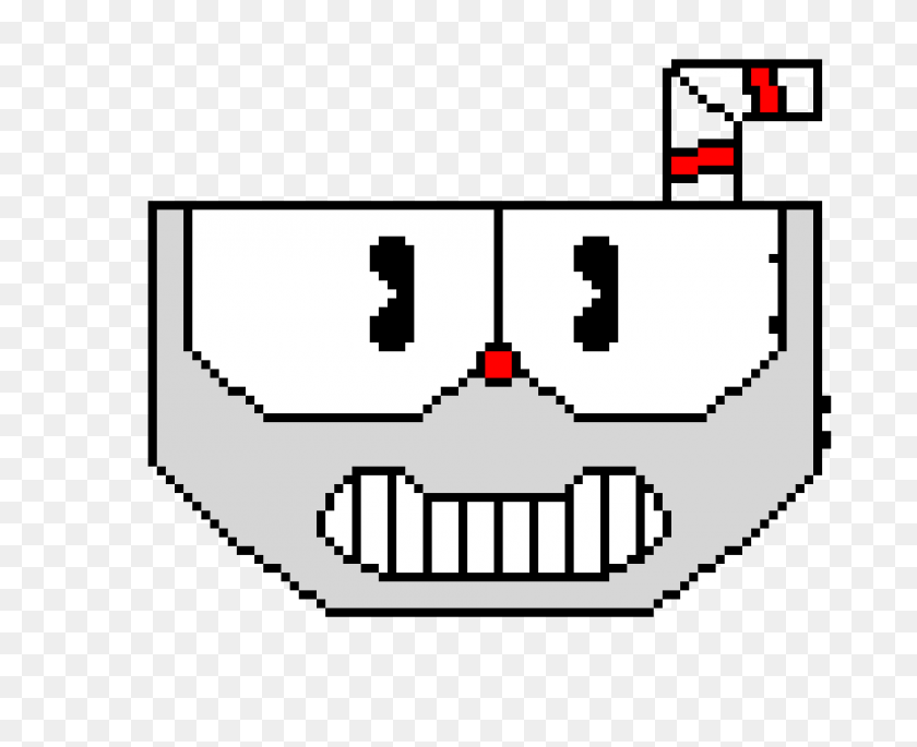 960x770 Cuphead! Pixel Art Maker - Cuphead Logo PNG