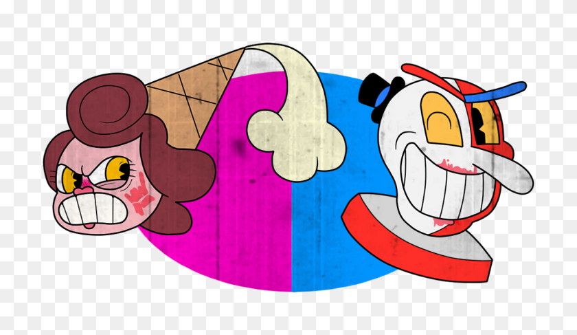 1207x661 Cuphead The Kissel Beso - Beso PNG
