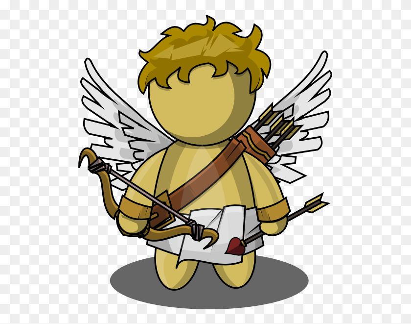 519x601 Cupid Clipart - Free Cupid Clipart