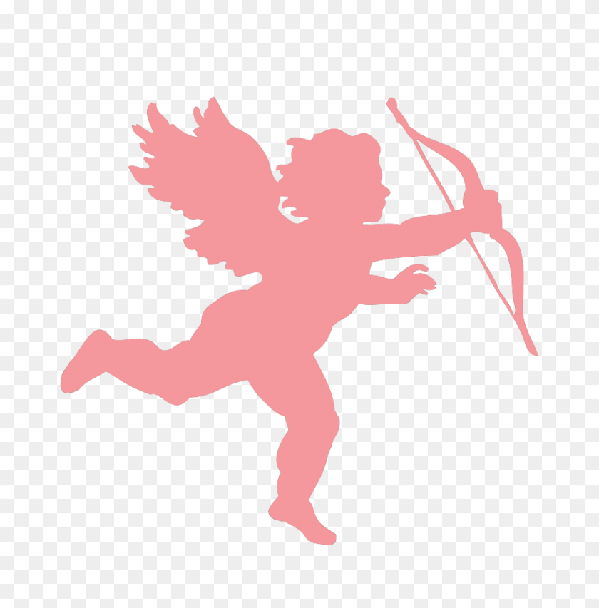 886x901 Cupid Clipart Pink - Pink Cross Clipart