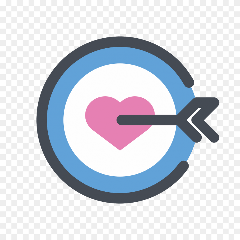 1600x1600 Cupid Target Icon - Target PNG