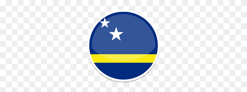256x256 Значок Кюрасао Myiconfinder - Флаг Гватемалы Png