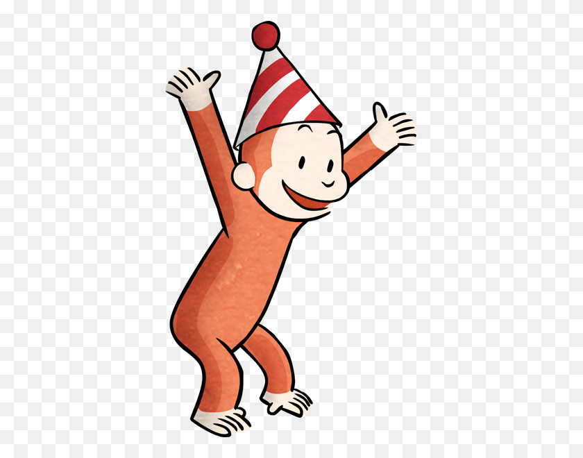 363x600 Curious George Birthday Clip Art Bigking Keywords And Pictures - Curious Clipart