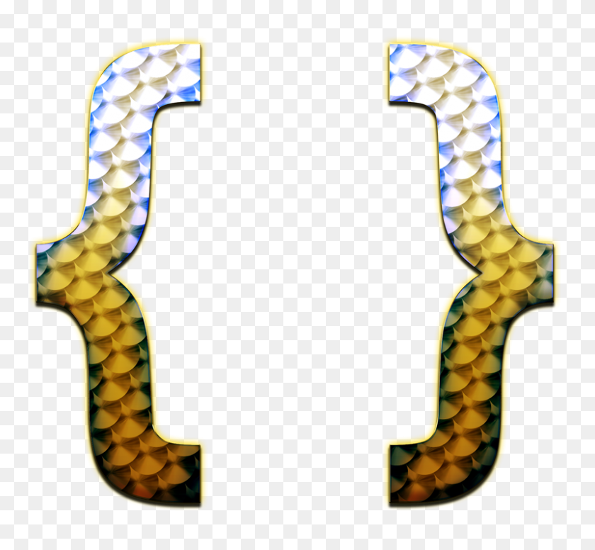 800x735 Curly Brackets Png Pic - Brackets PNG