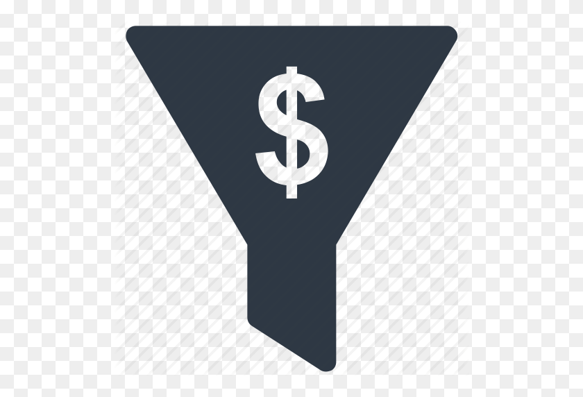 512x512 Currency, Currency Filter, Dollar Sign, Filter, Money Filter Icon Icon - Dollar Sign Icon PNG