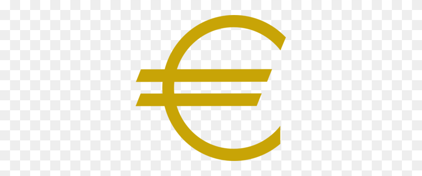 299x291 Moneda Euro Oro Clipart - Moneda Clipart