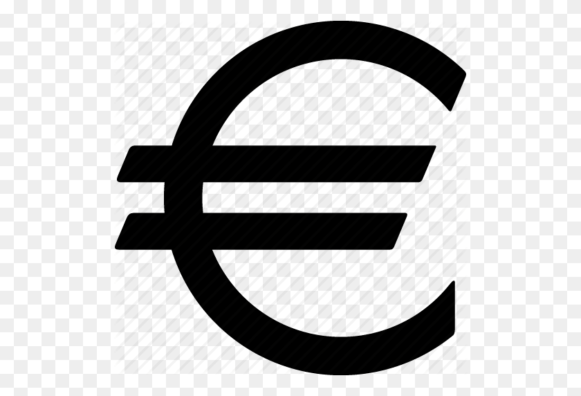 512x512 Moneda, Euro, Dinero, Icono De Signo - Signo De Dinero Png