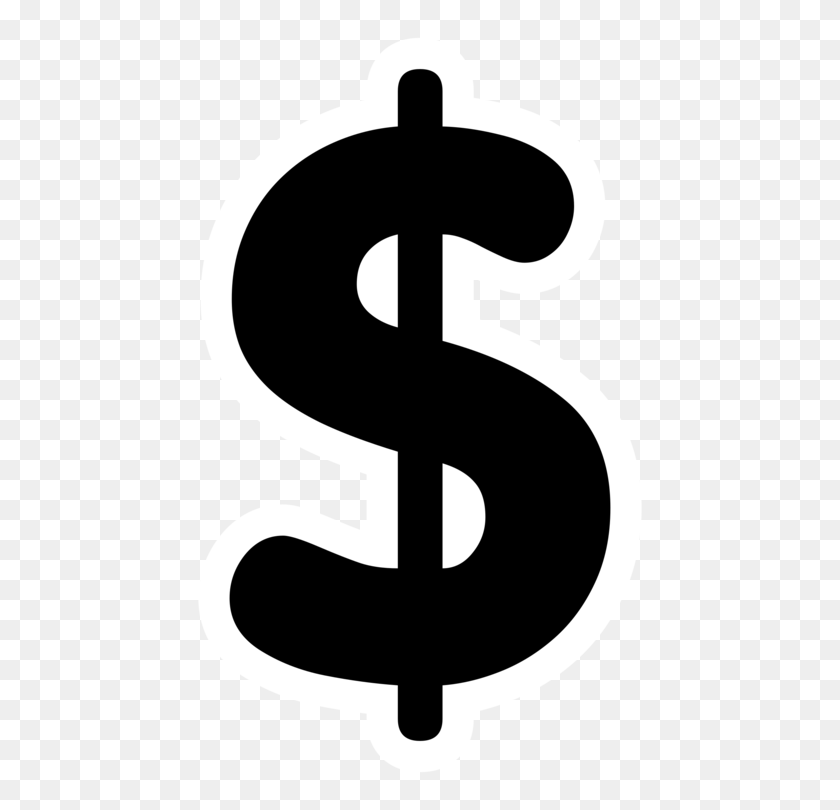 750x750 Currency Symbol Money Dollar Sign - Money Sign Clip Art