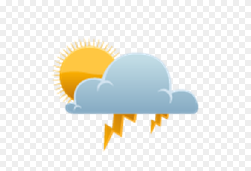 512x512 Магазин Приложений С Текущим Прогнозом Погоды Для Android - Клипарт С Прогнозом Погоды