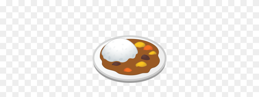 256x256 Curry Rice Icon Noto Emoji Food Drink Iconset Google - Curry PNG
