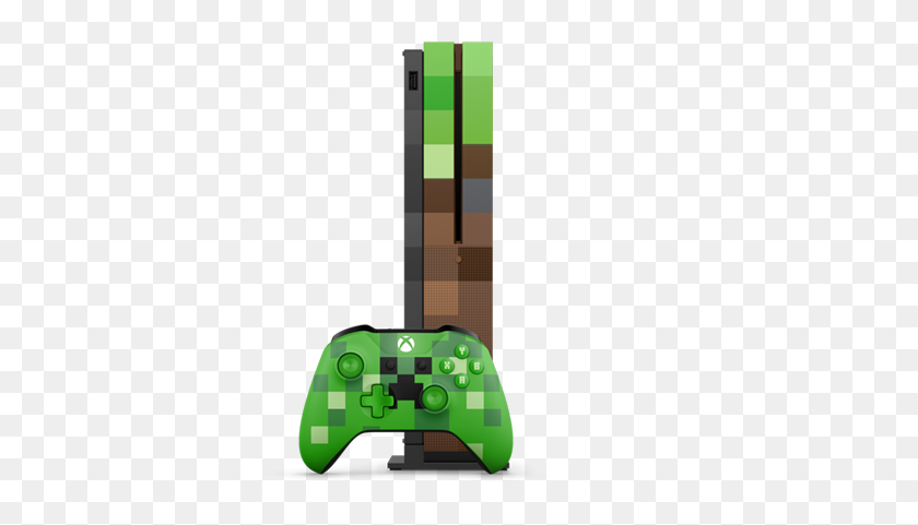 748x421 Custom Crafted Xbox One S Unveiled! Minecraft - Xbox One S PNG