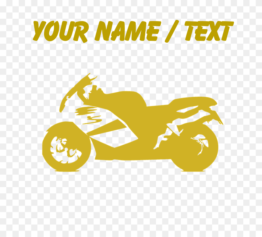 700x700 Custom Gold Crotch Rocket Motorcycle Classic Thong - Crotch Rocket Клипарт