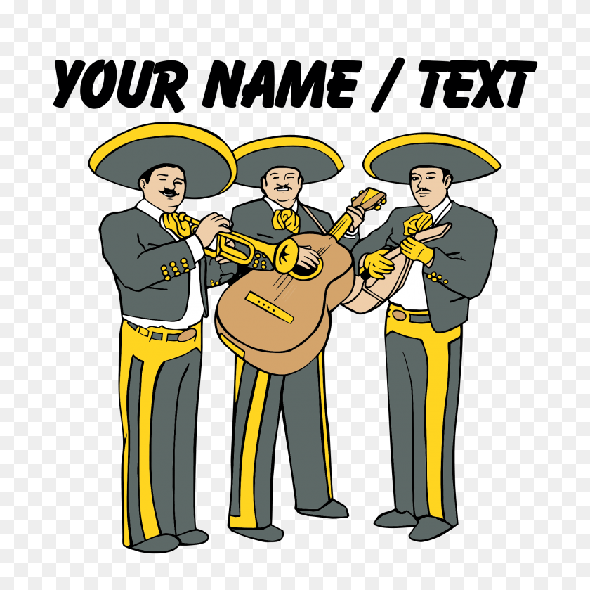 2000x2000 Custom Mariachi Band Shower Curtain Projects To Try - Mariachi PNG