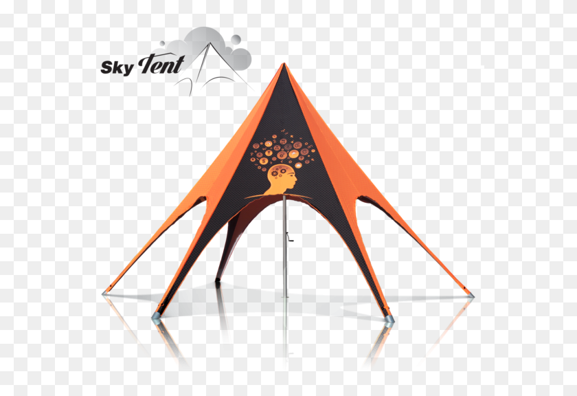 570x516 Custom Star Tents - Canopy PNG