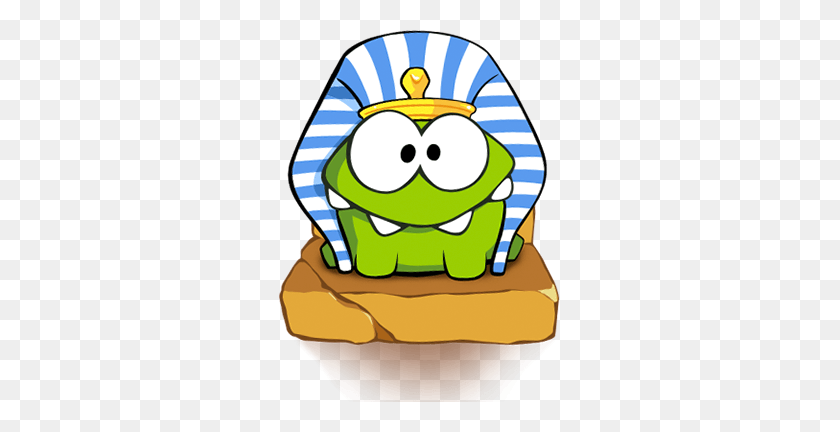 281x372 Cut The Rope Sphinx Transparent Png - Sphinx Clipart