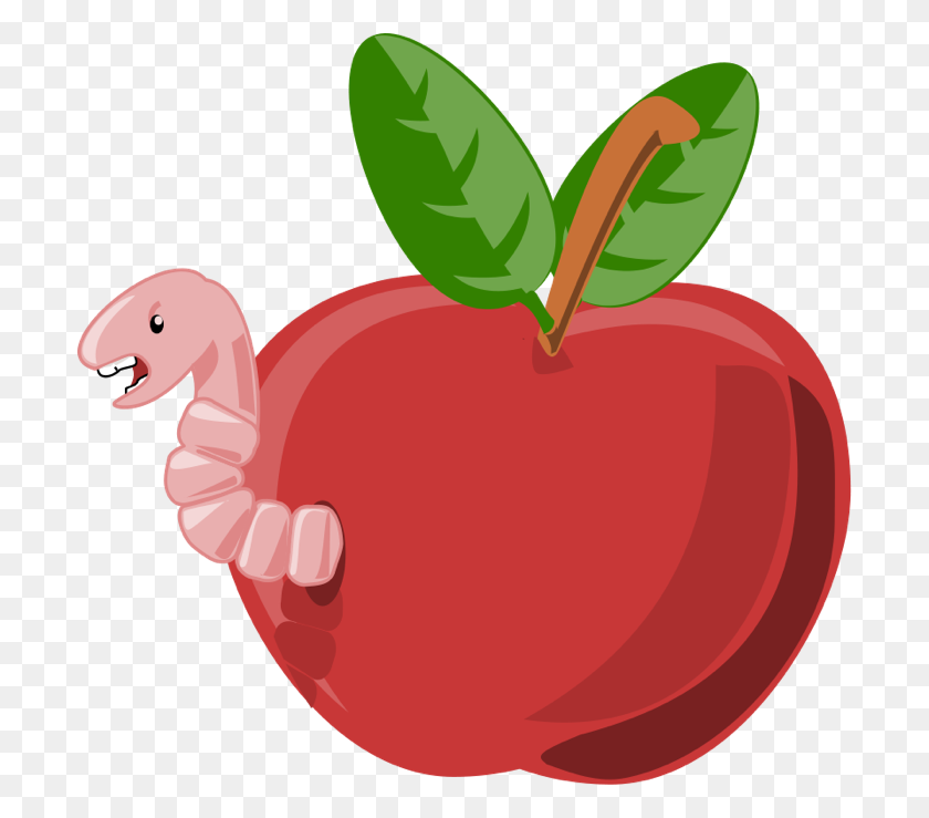 700x679 Cute Apple Clip Art Free Clipart Images - Pencil And Apple Clipart
