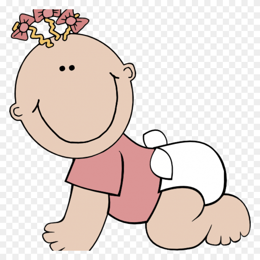 1024x1024 Cute Baby Clipart Ba Girl Clipart At Clker Vector Online - Volleyball Player Clipart