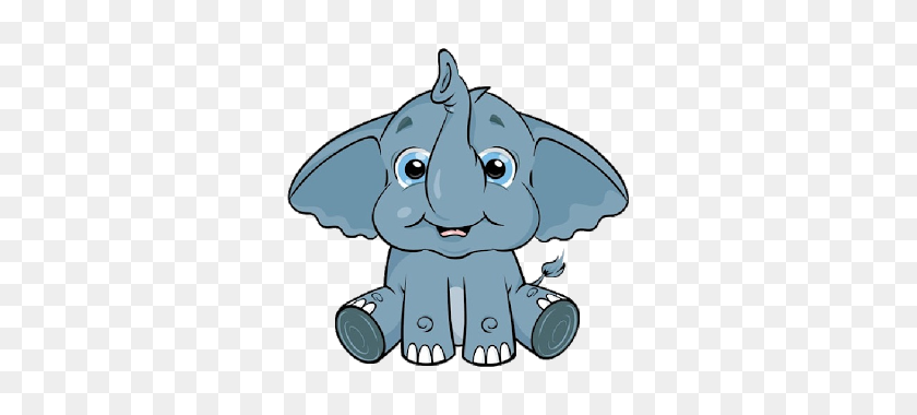 320x320 Cute Baby Elephant Cute Cartoon Clip Art Images All Images Are - Smart Owl Clipart