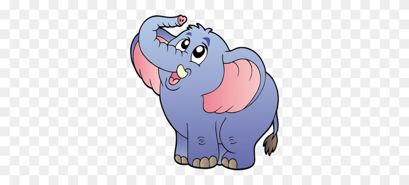 320x320 Cute Baby Elephant Cute Cartoon Clip Art Images All Images Are - Woodland Background Clipart
