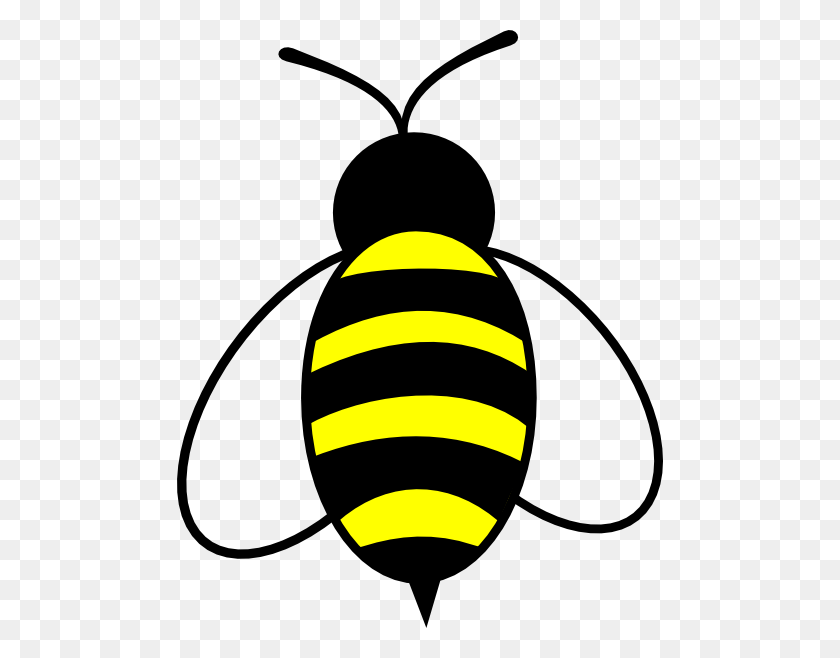 486x598 Cute Bee Clipart Black And White - Clipart Bee Black And White
