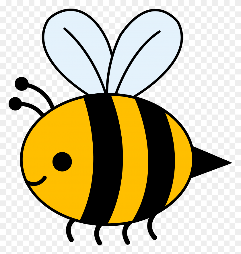 3895x4133 Симпатичная Пчела Клипарт, Лошадь - Клипарт Пчелиная Королева