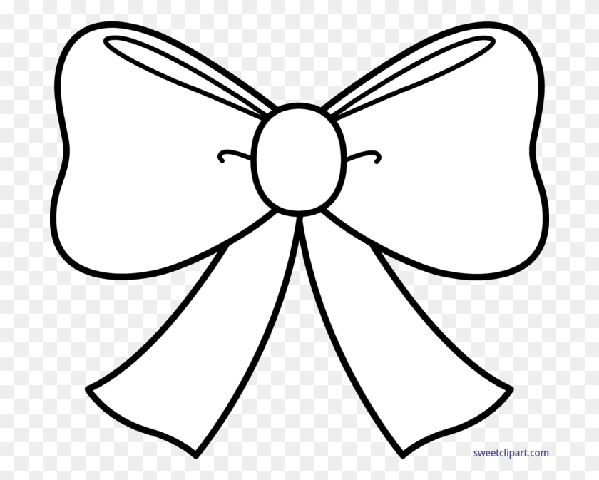 700x613 Cute Bow Coloring - Sunset Clipart Black And White