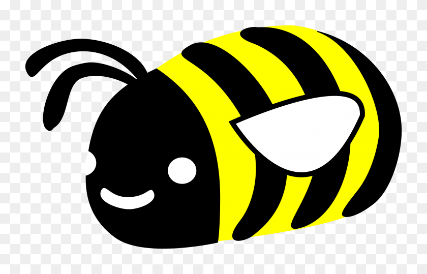 2400x1474 Cute Bumble Bee Icons Png - Bumble Bee PNG