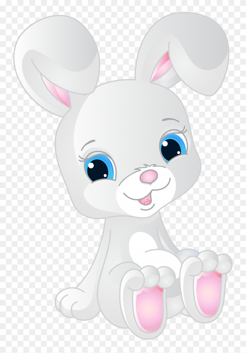 4784x7000 Cute Bunny Png Clip Art - Rabbit Clipart PNG