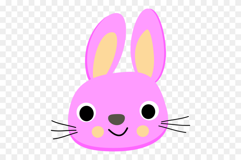 486x500 Cute Bunny Rabbit Clipart - Bunny Ears Clipart