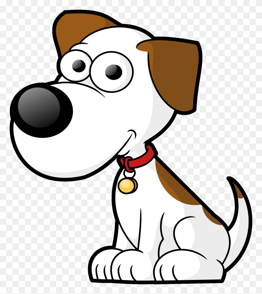 1816x2055 Cute Cartoon Dog - Siberian Husky Clipart