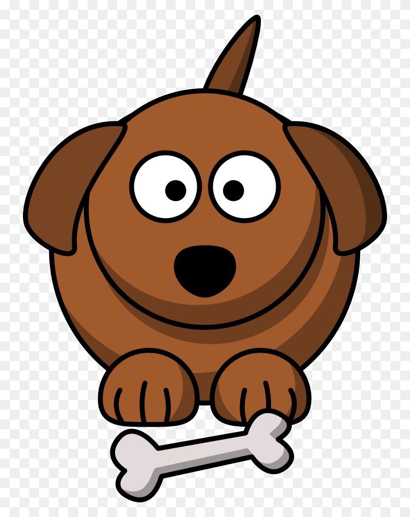 746x1000 Cute Cartoon Dog Graphic - Year Of The Dog Clipart