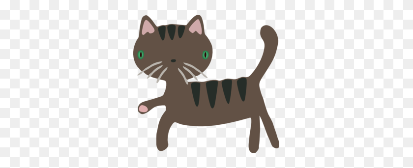 297x282 Cute Cat Clip Art - Cute Cat Clipart