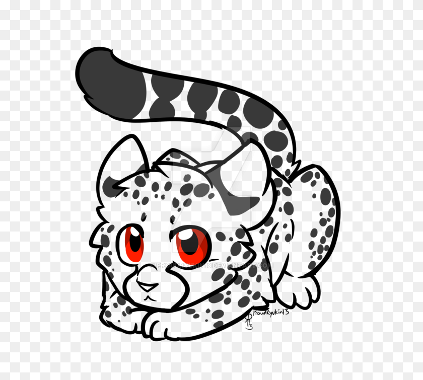 600x695 Cute Cheetah Lines - Clipart De Guepardo En Blanco Y Negro