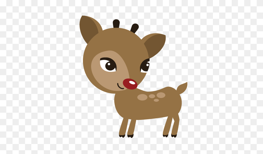 432x432 Cute Christmas Reindeer Clipart Clipart Gratis - Rudolph Head Clipart