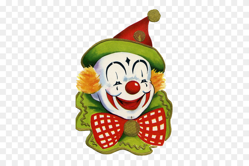 Cute Circus Clown Face Clip Art Circus Clown - Clown Face PNG