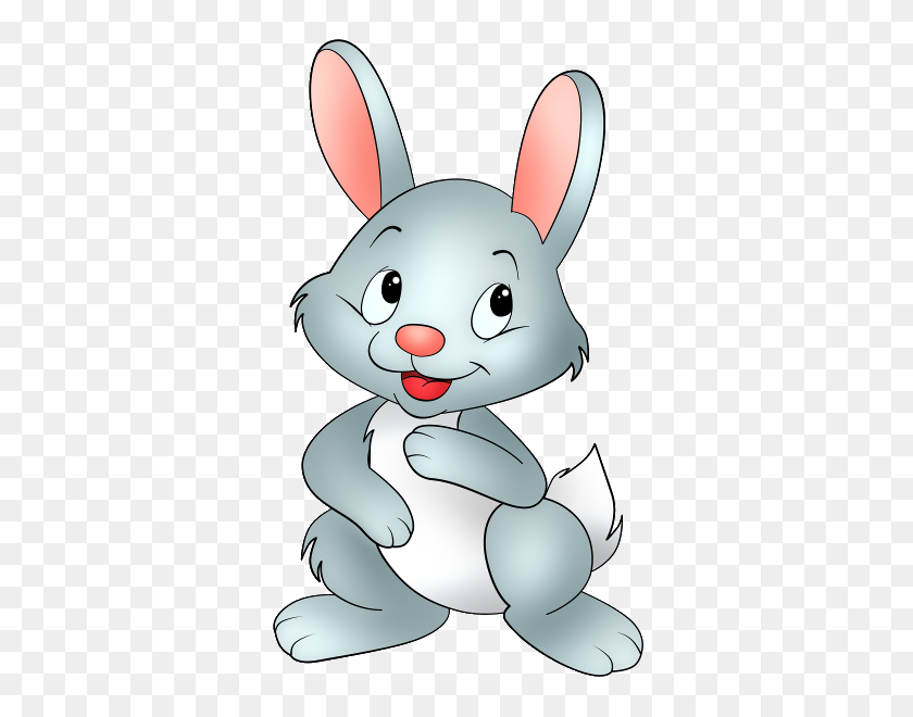 600x600 Cute Clip Art Bunny, Bunny - Rabbit Clip Art