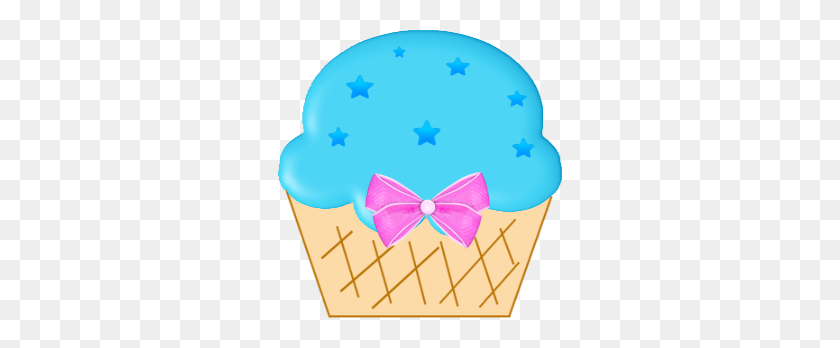284x288 Cute Cliparts Scrap Pasteles Y Dulces - Happy Birthday Cupcake Clipart