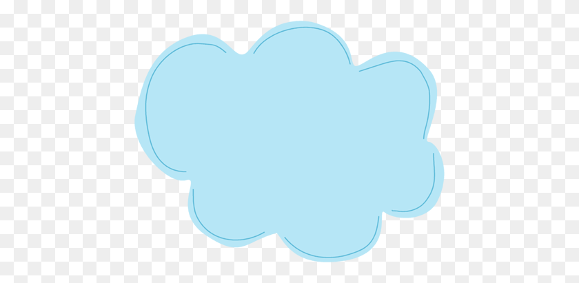 450x351 Cute Cloud Clipart - Fluffy Cloud Clipart