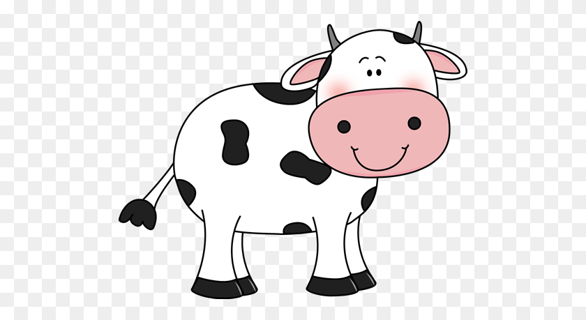 500x399 Cute Cow Clipart Look At Cute Cow Clip Art Images - Cattle Clipart