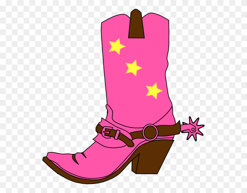 552x597 Cute Cowboy Boots Clipart - Fancy Shoes Clipart