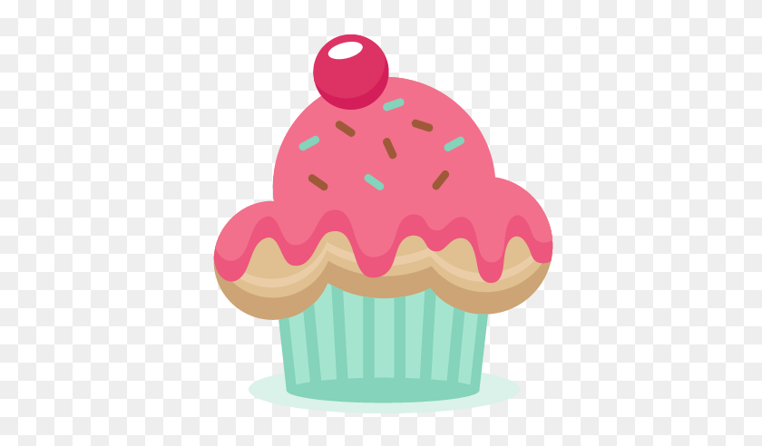 432x432 Cute Cupcake Clipart - Muffin Clipart