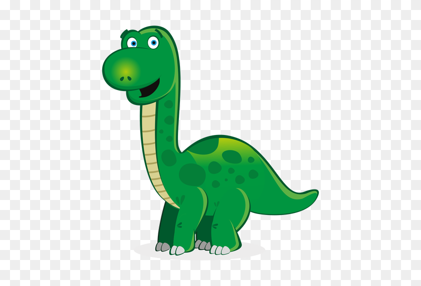 512x512 Lindo Dino Personaje De Dibujos Animados - Dinosaurio Png