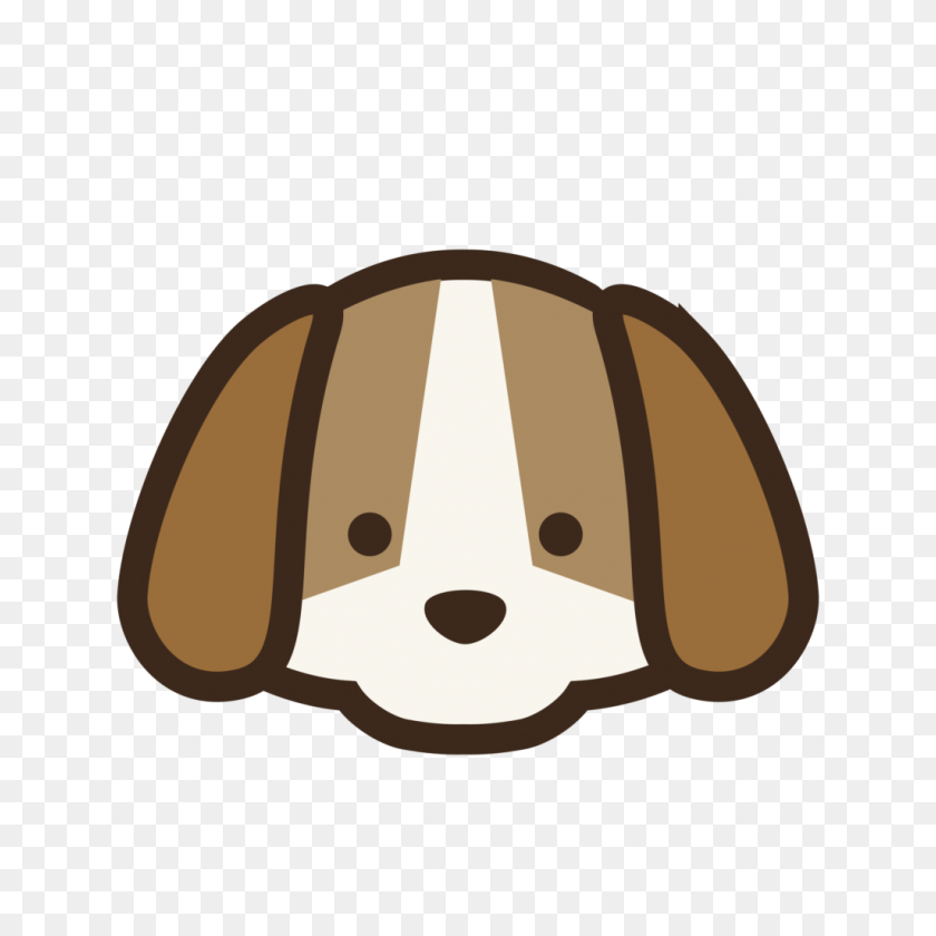 1024x1024 Cute Dog Clip Art - Prairie Clipart