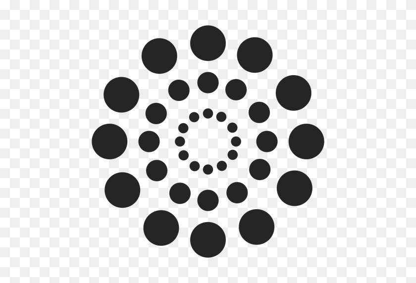 512x512 Cute Dotted Pattern - Polka Dot Pattern PNG