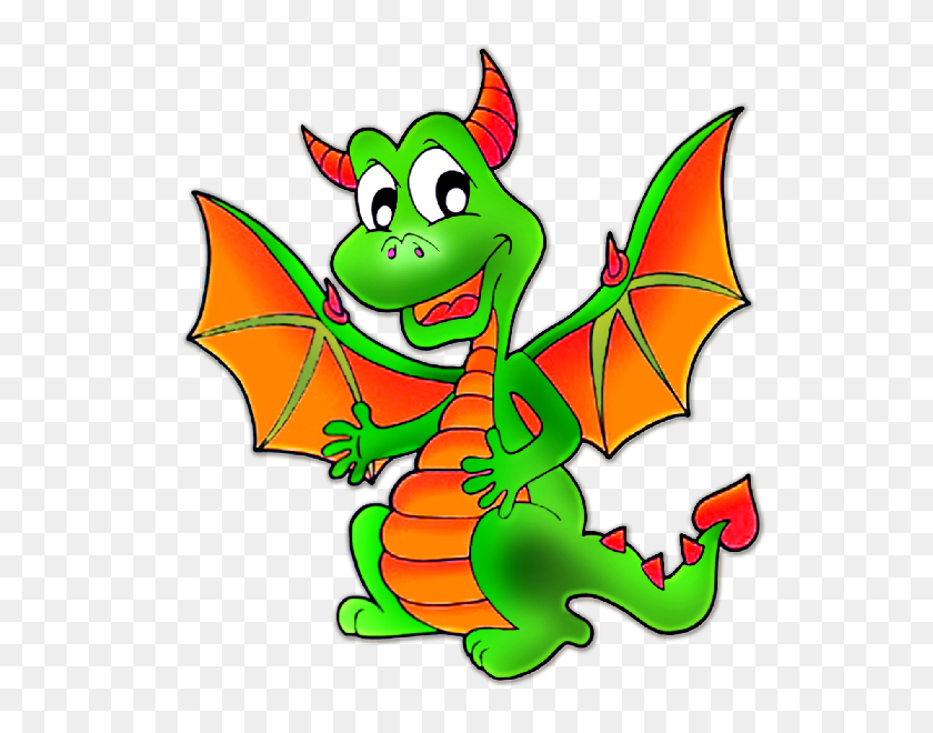 600x600 Cute Dragons Cartoon Clip Art Images All Dragon Cartoon Picture - Small Group Clipart