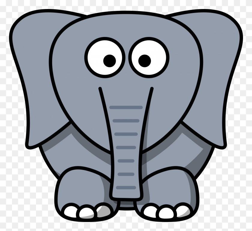 2400x2181 Cute Elephant Clipart Image Giraffe Elephant Clip Art Cartoon - Elephant Clipart Cute