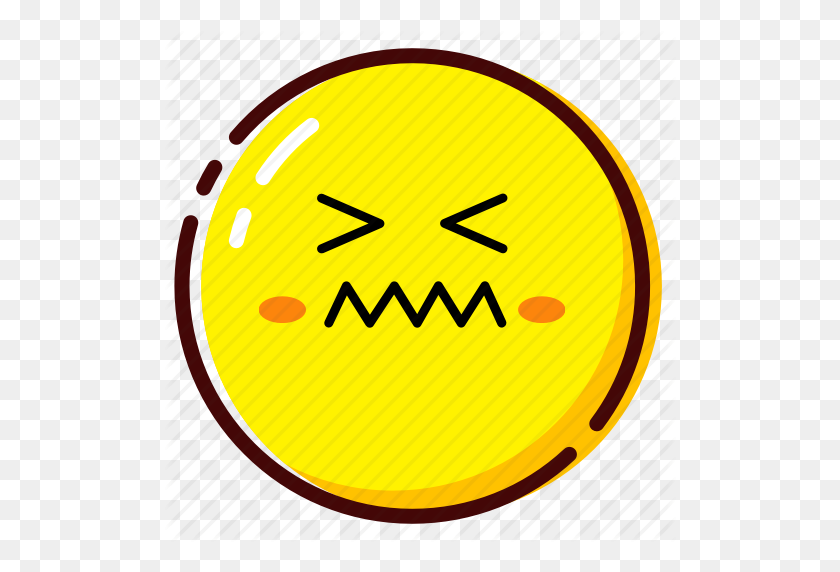 512x512 Lindo, Emoji, Emoticon, Expresión, Icono Enfermo - Emoji Enfermo Png