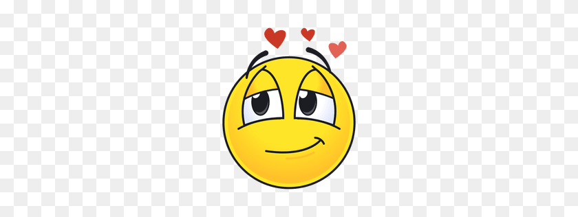 256x256 Cute Evil Grin Emoticon - Disgusted Face Clipart